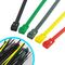 As multi cintas plásticas elétricas comerciais coloridas, resistem a laços de fio de nylon resistentes fornecedor