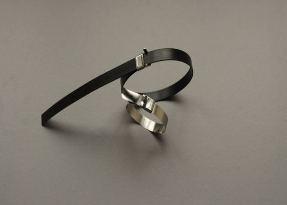 China L datilografa a laços de fio de aço inoxidável envoltórios do laço de 8 polegadas com travamento das curvaturas da orelha fornecedor