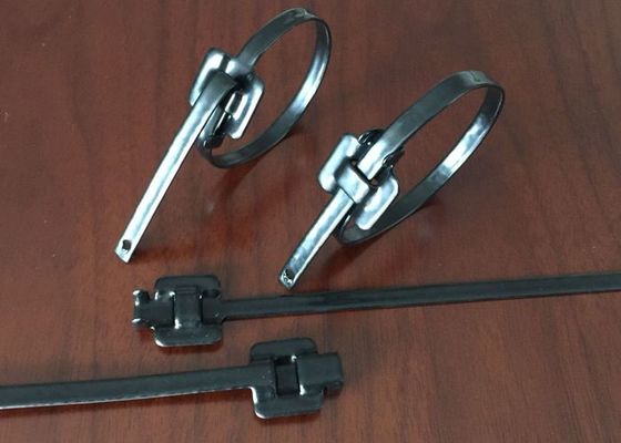 China as cintas plásticas de aço inoxidável reusáveis PPA da largura de 6.3mm revestidas tornam fornecedor