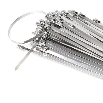 Bola que trava cintas plásticas de aço inoxidável 360mm x 4.6mm fornecedor
